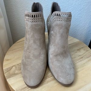 Vince Camuto Tan Ankle Booties